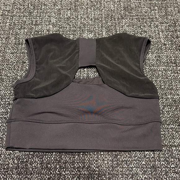 Black Sports Bra - Picture 2 of 3